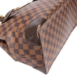 Louis Vuitton Damier Ebene Monogram Hamptstead MM Handbag