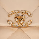 Chanel 19 Quilted Leather Single Flap Crossbody Bag