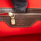 Louis Vuitton Damier Ebene Monogram Hamptstead MM Handbag