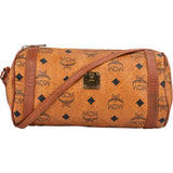 MCM Visetos Monogram Bowling Crossbody Bag