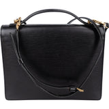 Louis Vuitton Noir Epi Leather Monceau Handbag