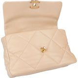 Chanel 19 Quilted Leather Single Flap Crossbody Bag