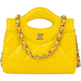 Chanel Quilted Lambskin Micro 31 Crossbody Bag