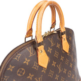 Louis Vuitton Canvas Monogram Alma PM Handbag