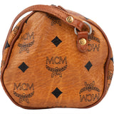 MCM Visetos Monogram Bowling Crossbody Bag