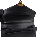 Louis Vuitton Noir Epi Leather Monceau Handbag