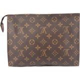 Louis Vuitton Canvas Monogram Poche Toilette 25 Clutch