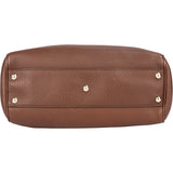 Gucci Brown Leather Bamboo Handbag