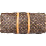 Louis Vuitton Canvas Monogram Keepall 55 Bandouliere