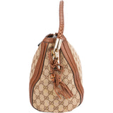 Gucci GG Monogram Braided Bella Handbag