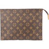 Louis Vuitton Canvas Monogram Poche Toilette 25 Clutch