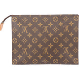 Louis Vuitton Canvas Monogram Poche Toilette 25 Clutch