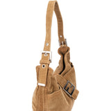 Fendi Cord Baguette Buckle Shoulder Bag