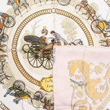 Hermès Classic "La PROMENADE DE LONGCHAMPS" Silk Carre 90 Scarf Tuch
