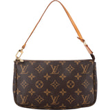 Louis Vuitton Canvas Monogram Pochette Accessoire Handbag