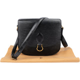 Louis Vuitton Noir Epi Leather Saint Cloud GM Crossbody Bag