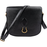 Louis Vuitton Noir Epi Leather Saint Cloud GM Crossbody Bag