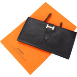 Hermès Emu Leather Bearn Soufflet Bifold Wallet