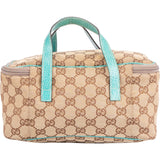 Gucci GG Monogram Turquoise Handbag