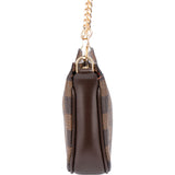Louis Vuitton Damier Ebene Monogram Pochette Accessoire Shoulder Bag