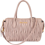 Miu Miu Quilted Leather Handbag