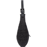 Fendi FF Monogram Halfmoon Shoulder Bag