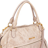 Miu Miu Classic Leather City Handbag