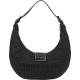 Fendi FF Monogram Halfmoon Shoulder Bag