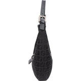Fendi FF Monogram Halfmoon Shoulder Bag