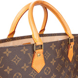 Louis Vutton Canvas Monogram Sac Plat Handbag