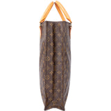 Louis Vutton Canvas Monogram Sac Plat Handbag