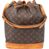 Louis Vuitton Canvas Monogram Sac Noe Grande Shoulder Bag