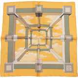 Hermès Classic "Perspective" Silk Carre 45 Scarf Tuch