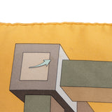 Hermès Classic "Perspective" Silk Carre 45 Scarf Tuch