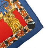 Hermès Classic "Torana" Silk Carre 45 Scarf Tuch