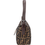 Fendi FF Monogram Baguette Buckle Handbag