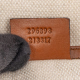 Gucci GG Monogram Braided Leather Handbag