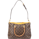 Louis Vuitton Canvas Monogram Pallas MM Handbag