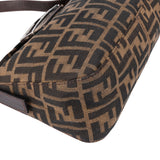 Fendi FF Monogram Baguette Buckle Handbag