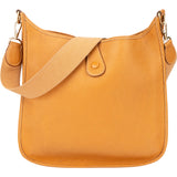 Hermès Natural Ardennes Leather Evelyne GM Crossbody Bag
