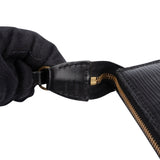 Louis Vuitton Noir Epi Leather Pochette Accessoire Handbag