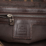 Fendi FF Monogram Baguette Buckle Handbag
