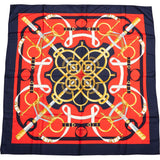 Hermès Classic "Eperon d´Or" Silk Carre 90 Scarf Tuch
