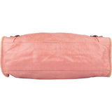 Balenciaga Pink Leather City Handbag