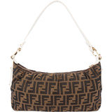 Fendi FF Monogram Zucca Shoulder Bag