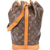 Louis Vuitton Canvas Monogram Sac Noe Grande Shoulder Bag