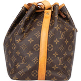 Louis Vuitton Canvas Monogram Sac Noe Petit Shoulder Bag