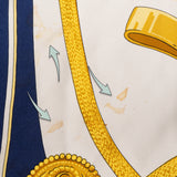 Hermès Classic "Gaucho" Silk Carre 90 Scarf Tuch