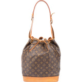 Louis Vuitton Canvas Monogram Sac Noe Grande Shoulder Bag