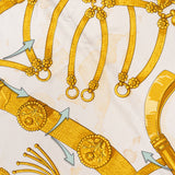 Hermès Classic "Gaucho" Silk Carre 90 Scarf Tuch